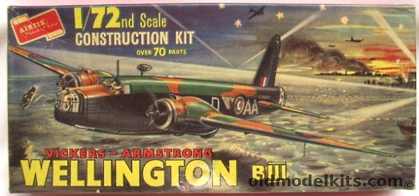 Airfix Vickers-Armstrong Wellington BIII, 1419 plastic model kit